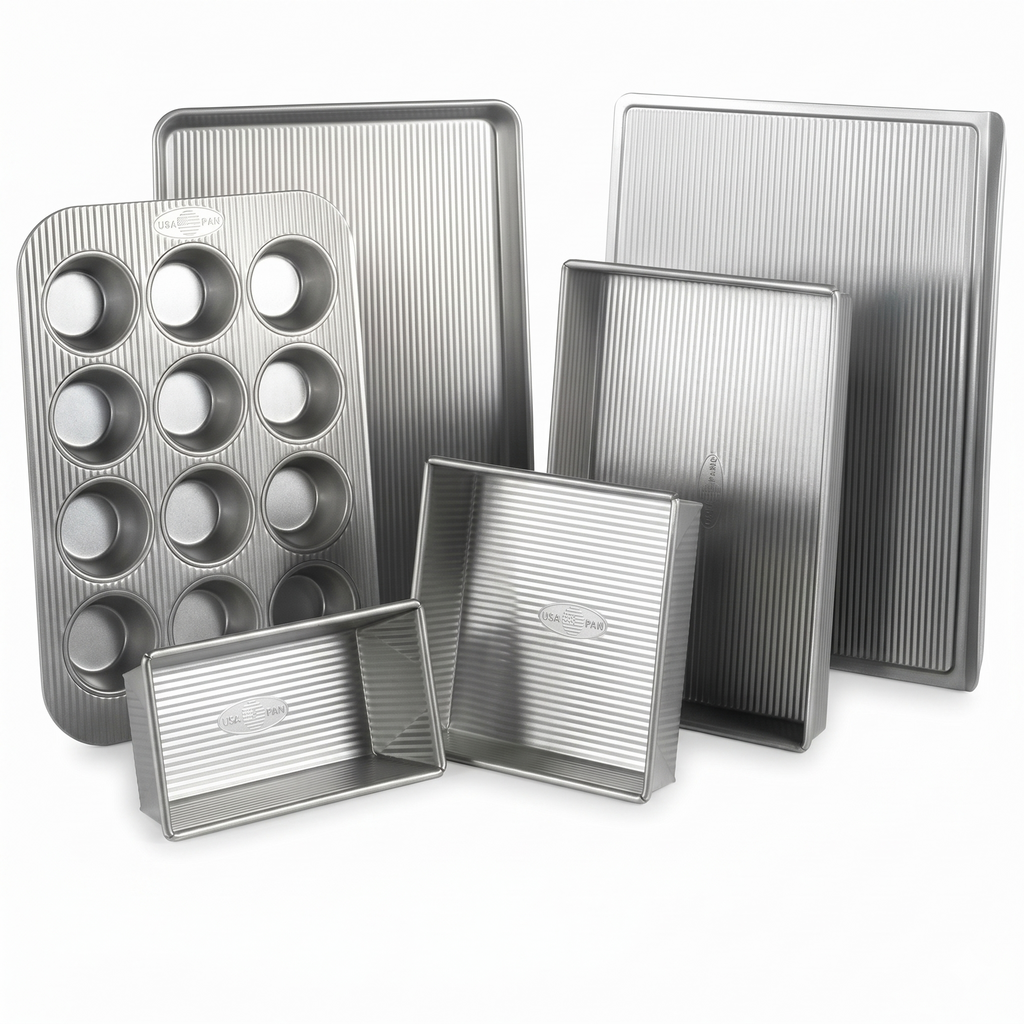 USA Pan 6 Piece Nonstick Bakeware Set