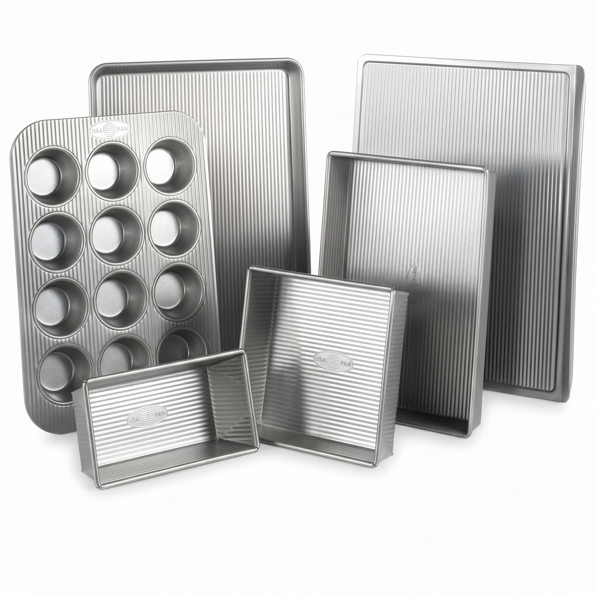 USA Pan 6 Piece Nonstick Bakeware Set