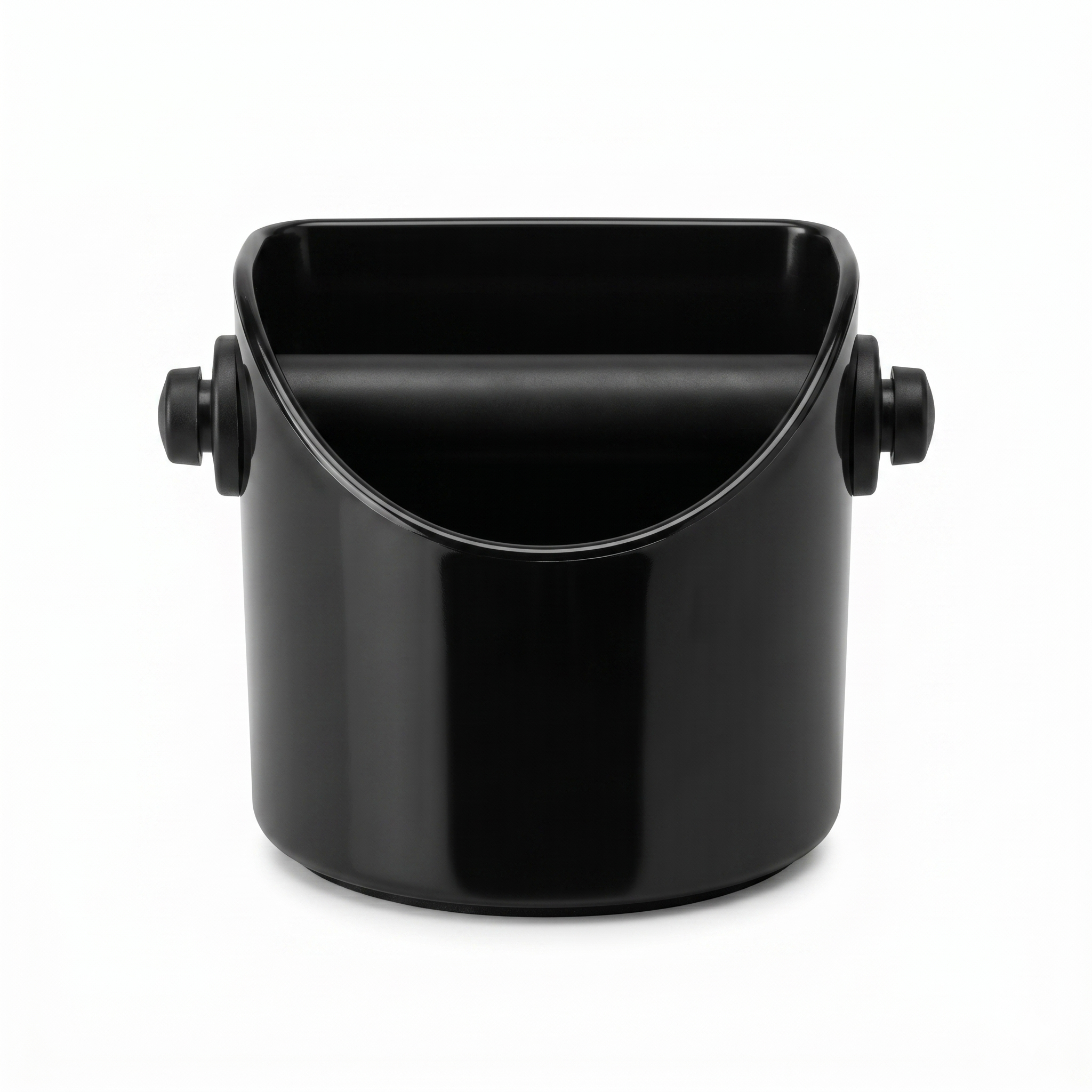 Dreamfarm Grindenstèin Sturdy, Compact, Modern Space-Saving Espresso Coffee Grind Knock Box - Black