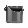 Dreamfarm Grindenstèin Sturdy, Compact, Modern Space-Saving Espresso Coffee Grind Knock Box - Silver