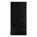 Creative Converting Touch of Color 100 Count 2-Ply Paper Dinner Napkins, Black Velvet - 279134
