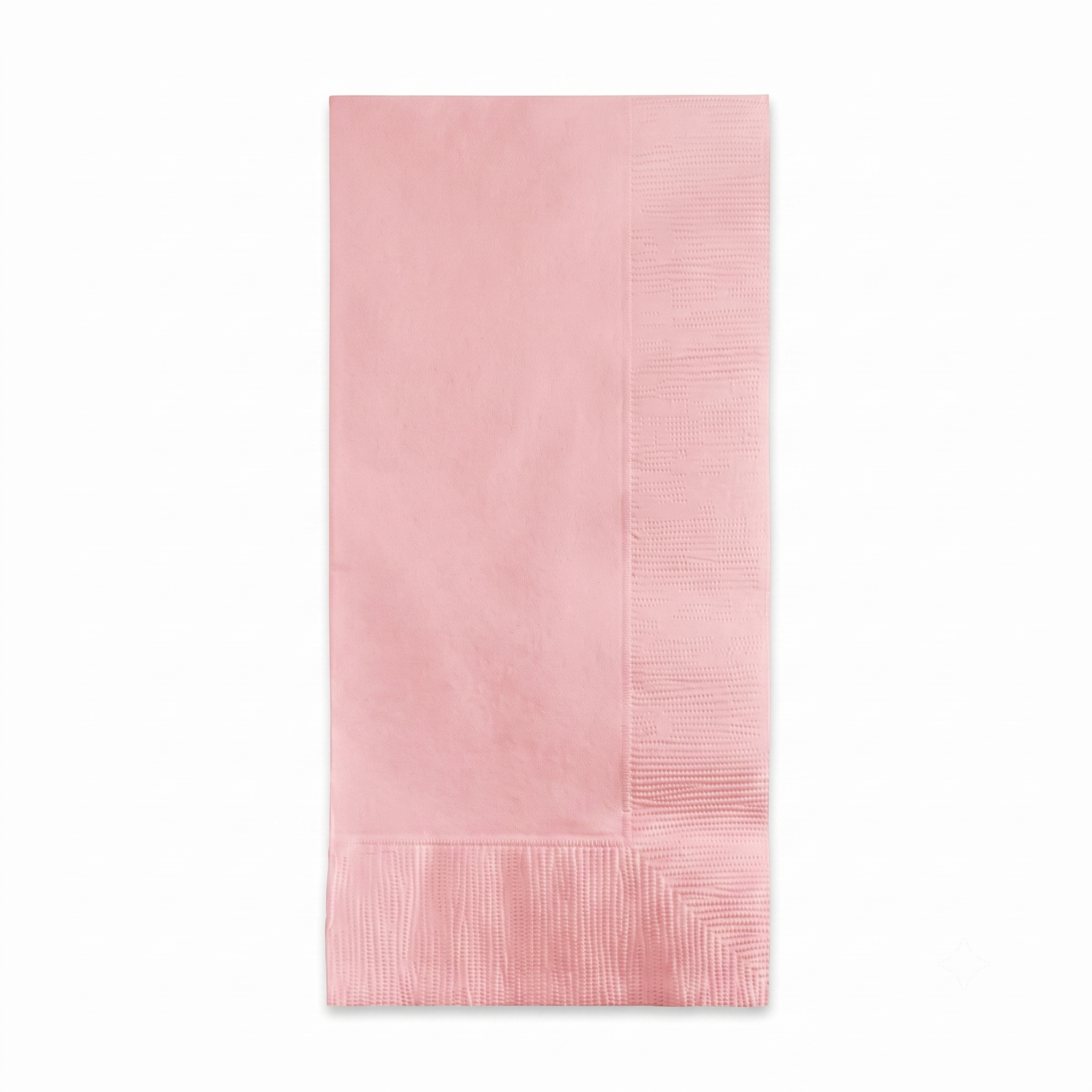 Creative Converting 50-Count Touch of Color Paper Dinner Napkins, Classic Pink