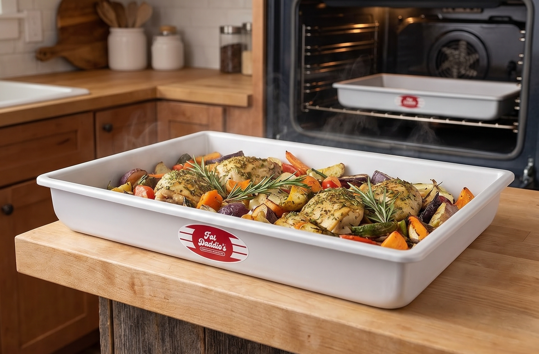 Fat Daddio's POB-12182 Sheet Cake Pan, 12 x 18 x 2 Inch, Silver