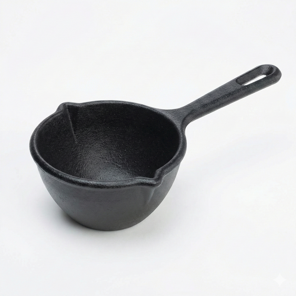 Lodge Cast Iron Melting Pot, Pre-Seasoned, 15-Ounce