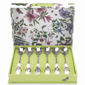 Portmeirion Botanic Garden Tea Spoons, Set of 6
