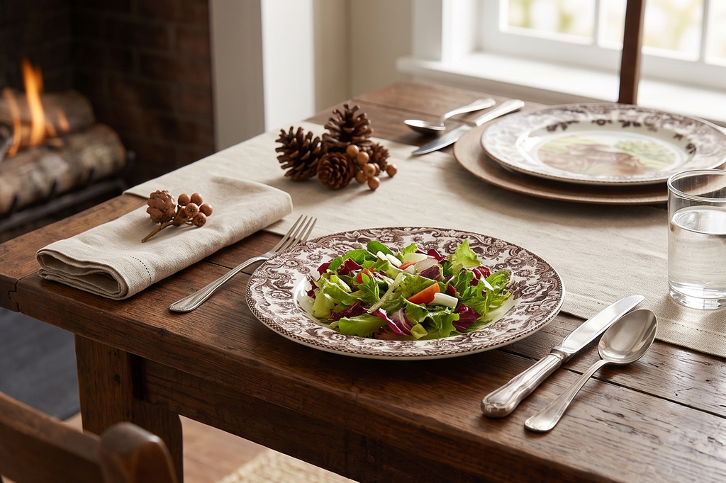 Spode Woodland Rabbit Salad Plate