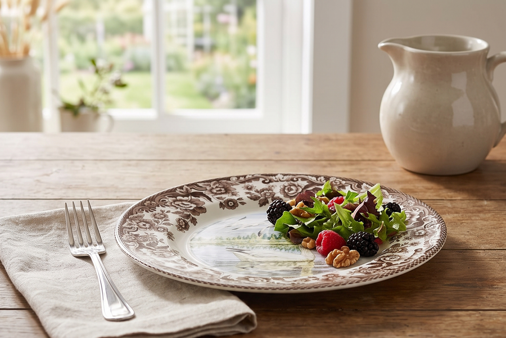 Spode 1597150 Salad Plate, Multicolor