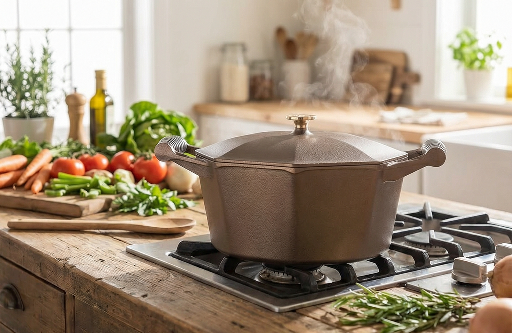 FINEX 3QT Cast Iron Dutch Oven