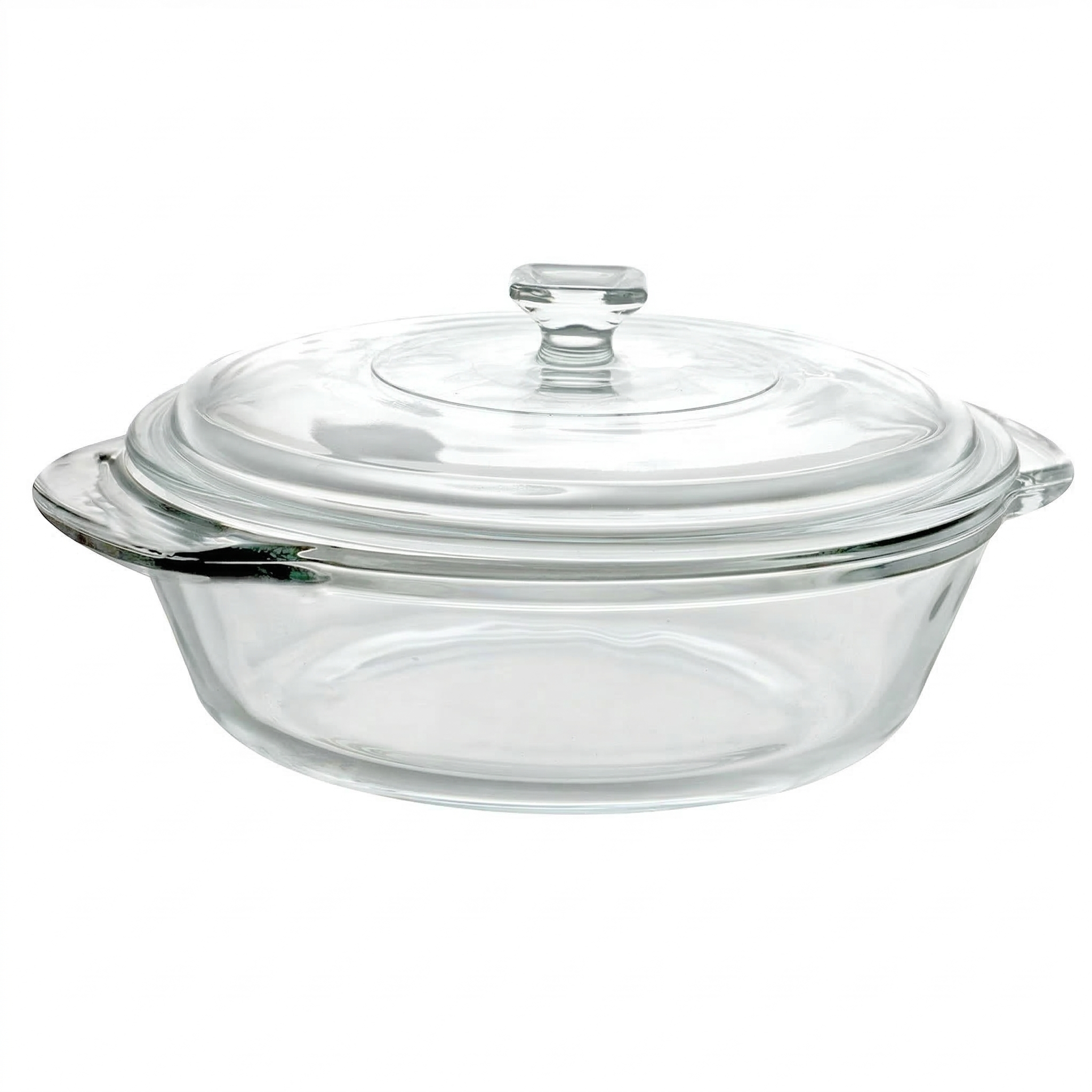 Anchor Hocking Fire-King Casserole Baking Dish with Lid, Glass, 2-Quart