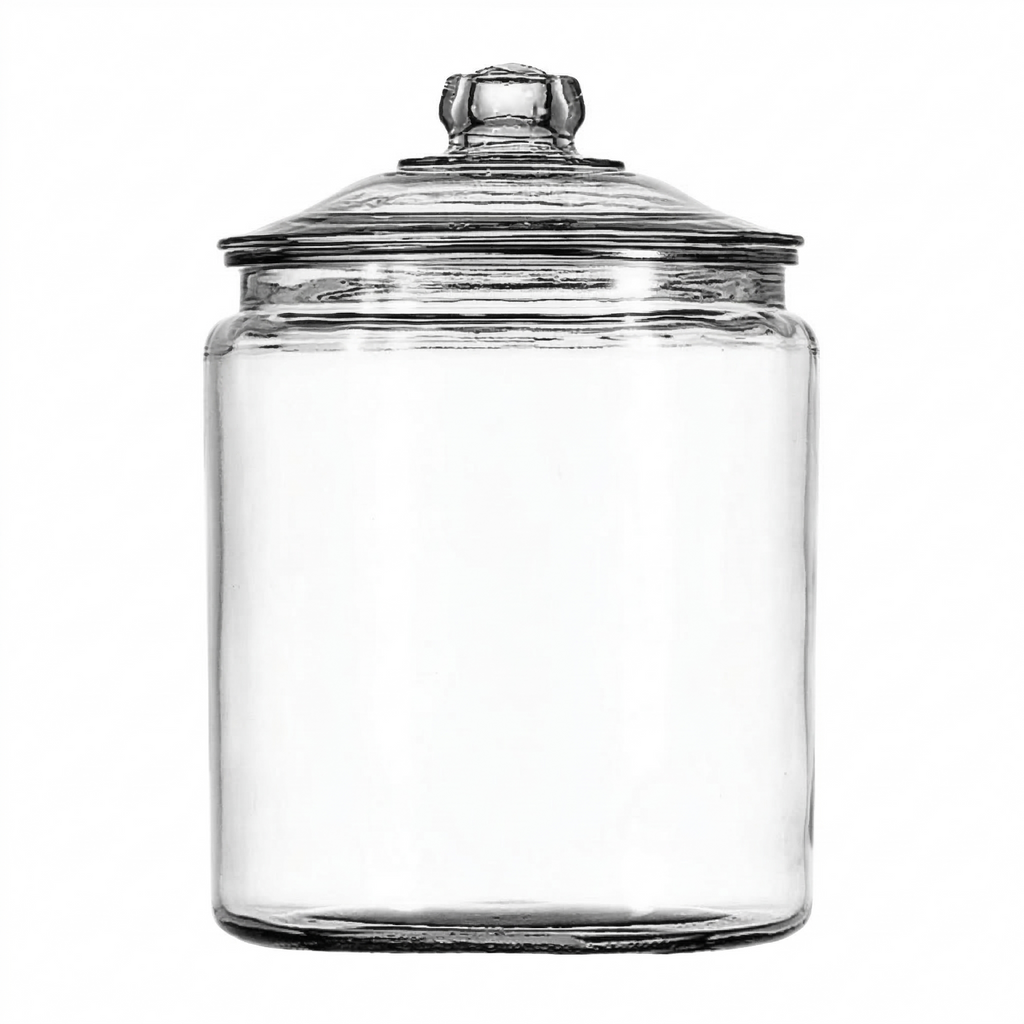 Anchor Hocking Heritage Hill Glass 0.5 Gallon Storage Jar, Set of 1