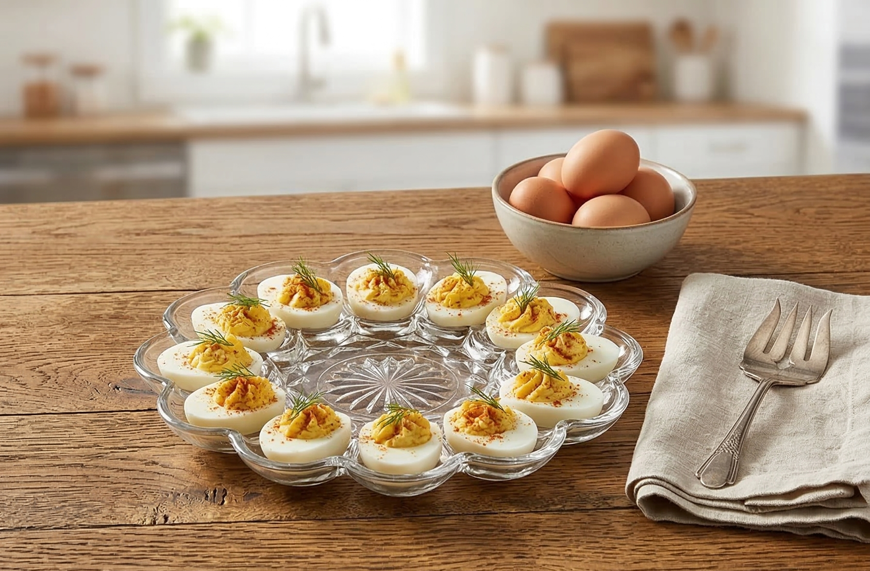 Anchor Hocking Company 10" Presence Egg Plate