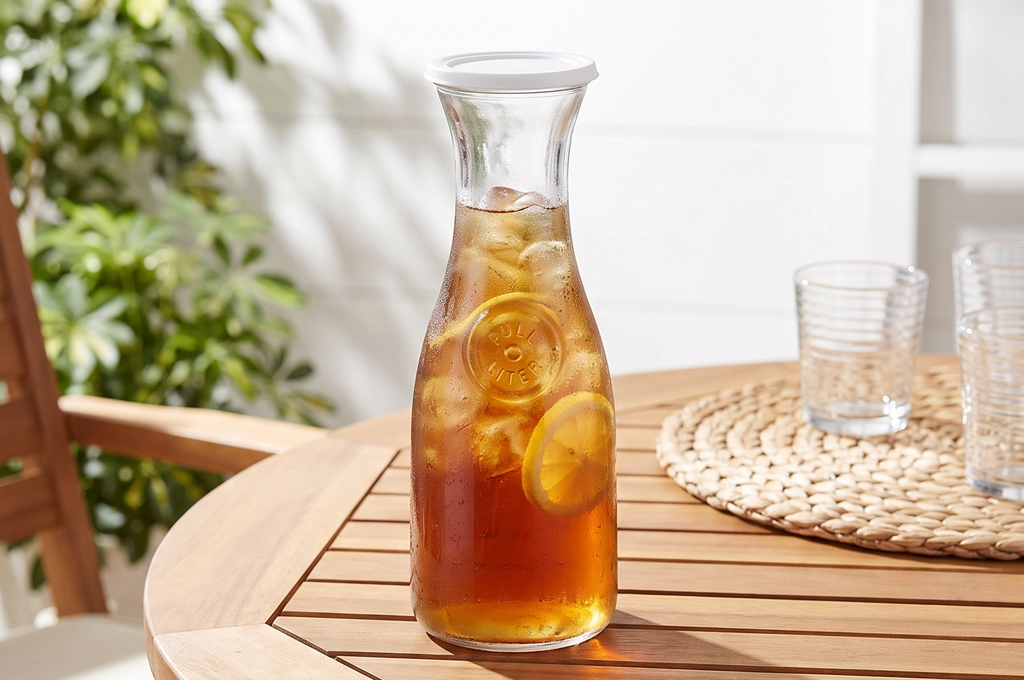 Anchor Hocking 492001100863 carafe with lid, 1 LT, Clear