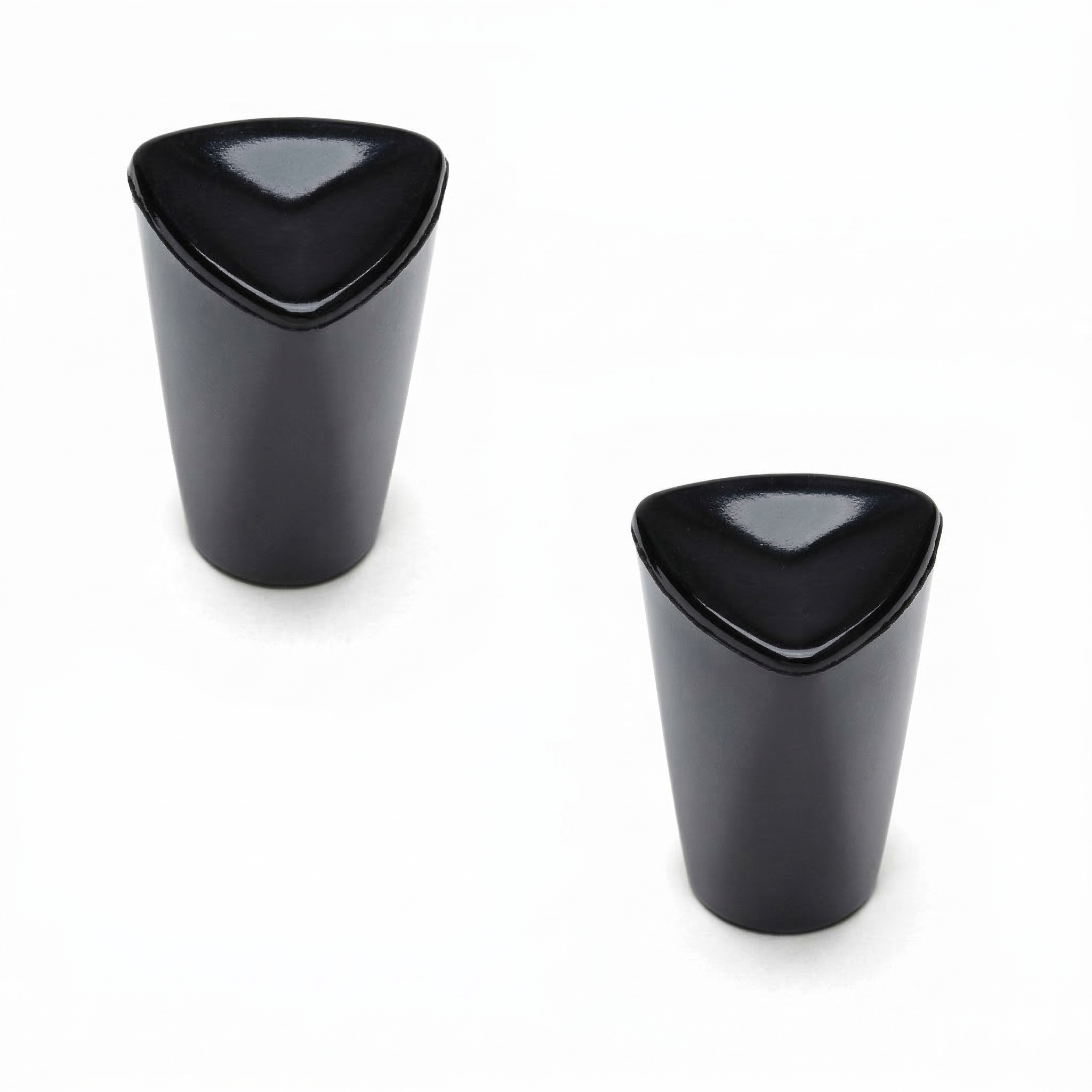 Tops Fitz-All Replacement Pot Knobs, Tall, Set of 2,Black