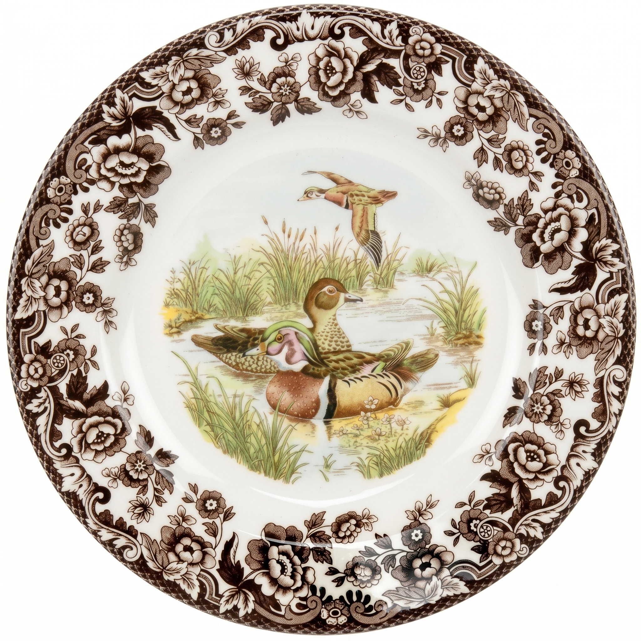Spode Woodland Wood Duck Dinner Plate
