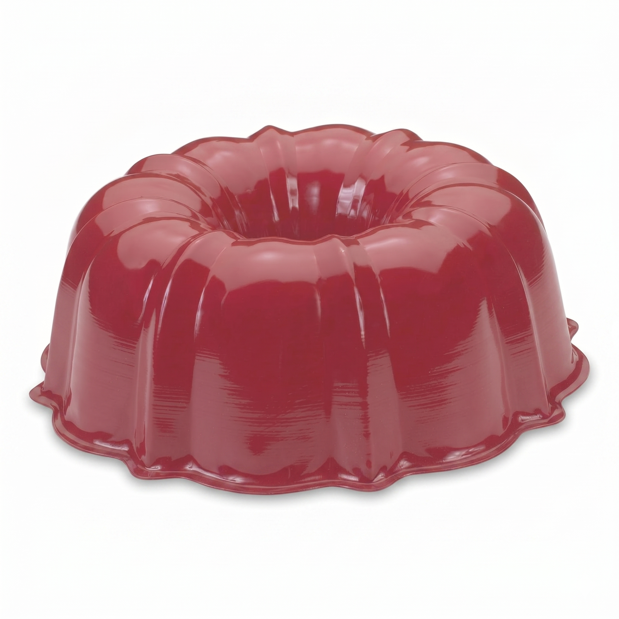 Nordicware 6-Cup Non-Stick Red Bundt Pan, Lightweight