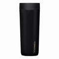 Corkcicle Commuter Cup Travel Mug - Insulated Coffee Mug with Lid - Keeps Drinks Cold 18 Hours - 360° Spill-Proof Sip Lid - Holiday Gift - Great for Gifting Warmth - 17 oz - Matte Black