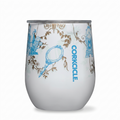 Corkcicle Stemless Insulated Wine Glass Tumbler - Beverages Cold 6 & Hot 3 Hours - Stainless Steel - Easy-Grip - Summer Drinkware Gift - Keeps Drinks Ice - 12 oz - Princess Belle