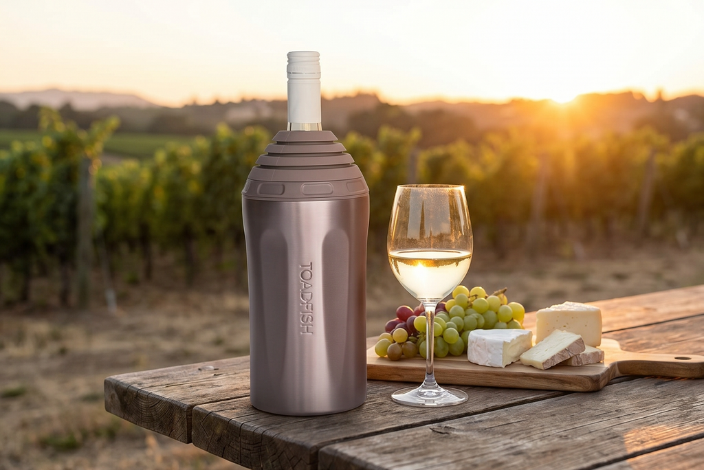 Toadfish Wine Chiller (Rose Gold)