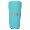 Toadfish Universal Can Cooler 2.0 - Fits, 12oz cans, bottles, Slim cans, and more - Non-tipping Suction Cup Technology - Stainless Steel Double Wall Vaccum Insulation (Teal)