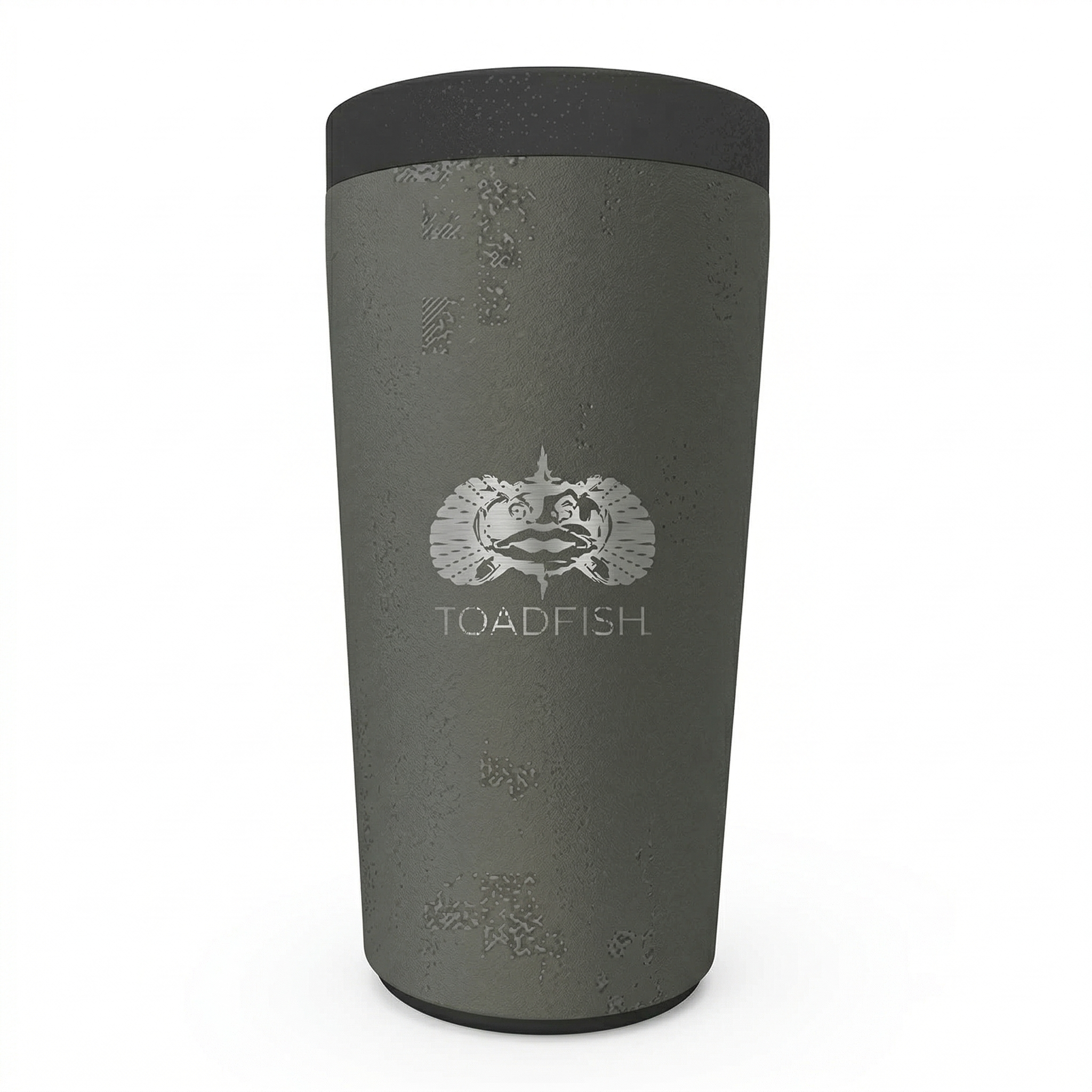 Toadfish Universal Can Cooler 2.0 - Fits, 12oz cans, bottles, Slim cans, and more - Non-tipping Suction Cup Technology - Stainless Steel Double Wall Vaccum Insulation