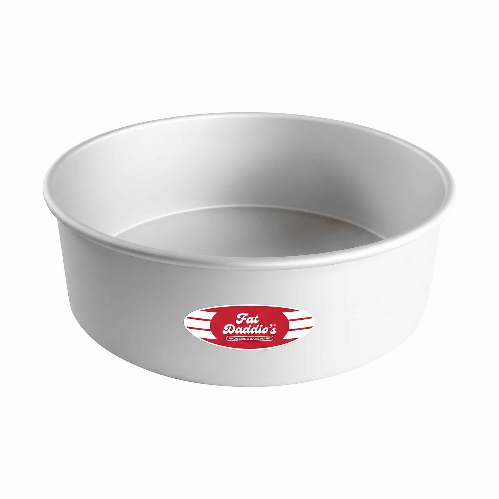 Fat Daddio's PRD-144 Round Cake Pan, 14 x 4 Inch, Silver