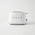 SMEG 2 Slice Toaster with 6 Presets and Defrost Function and Removable Crumb Tray TSF01WHUS, White