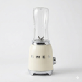 SMEG 50's Retro Style Personal Blender with Backlit Knob and Two 600 ML BPA Free bottles PBF01CRUS Cream