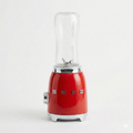SMEG 50's Retro Style Personal Blender with Backlit Knob and Two 600 ML BPA Free bottles PBF01RDUS Red