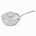 Demeyere Atlantis 2.1-qt Stainless Steel Saucier