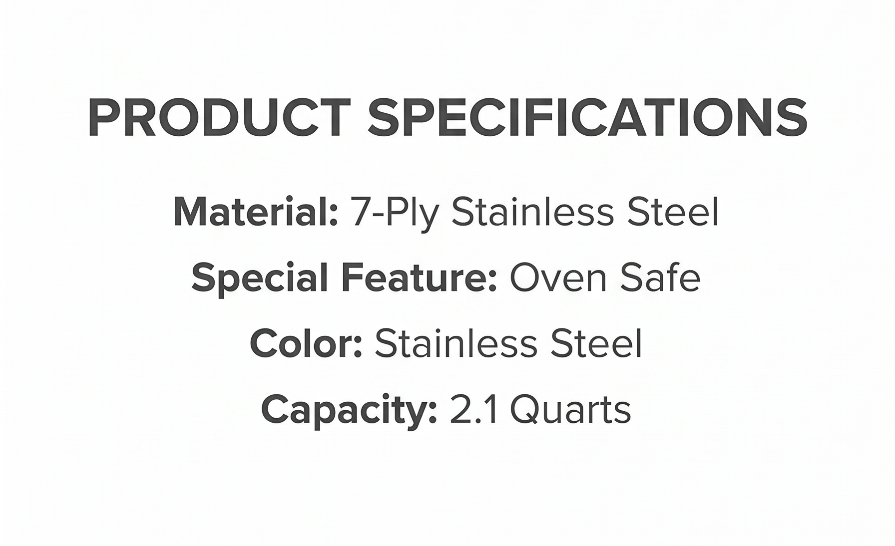 Demeyere Atlantis 2.1-qt Stainless Steel Saucier