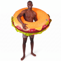 Cheeseburger Pool Float