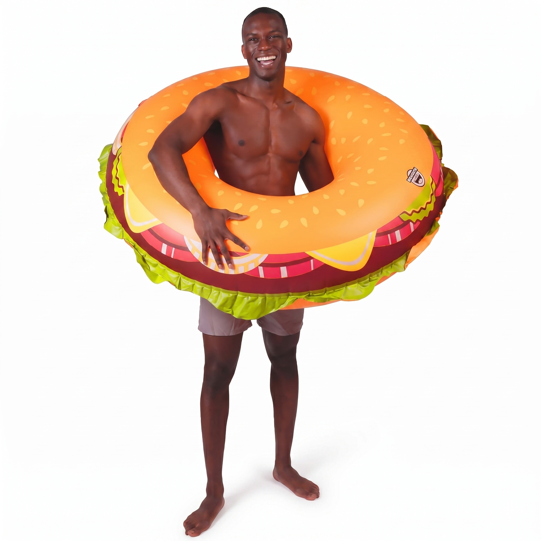 Cheeseburger Pool Float