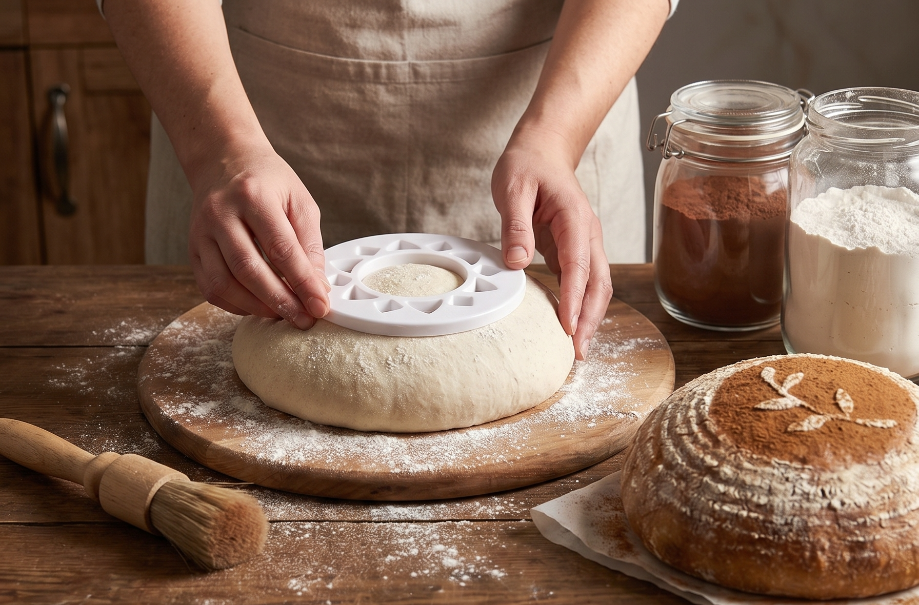 Talisman Designs Bread Embossers - Set of 2