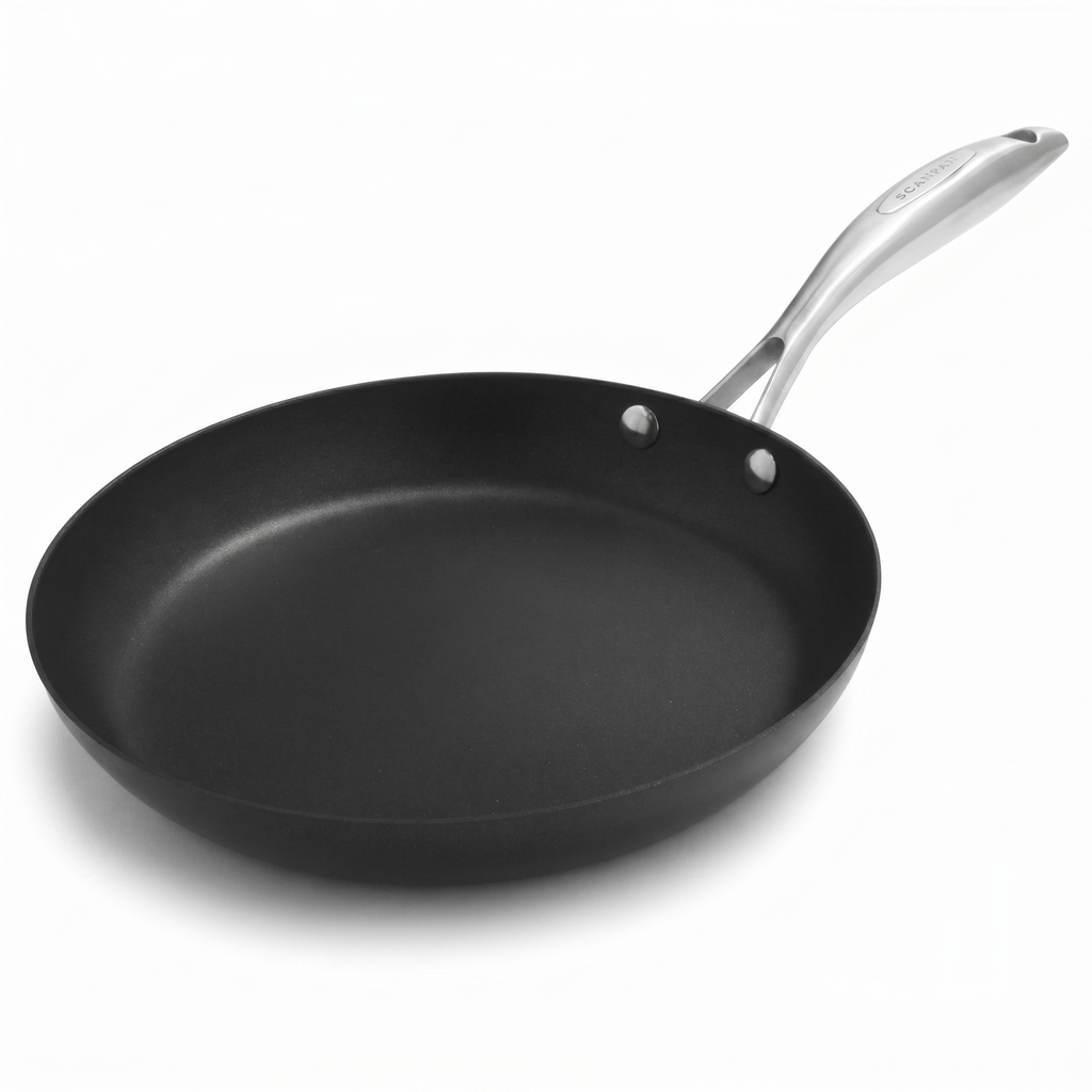 Scanpan Pro IQ 9.5 inch Nonstick Fry Pan - Compatible with All Cooktops, Induction Ready, Metal Utensil Safe, Oven Safe to 500°F, Dishwasher Safe