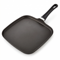 Scanpan Classic 11 inch Square Nonstick Griddle – Compatible with Gas and Electric Stovetops, Metal Utensil Safe, Oven Safe to 500°F, Dishwasher Safe