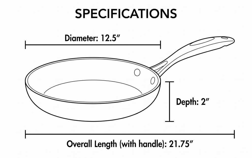 Scanpan HAPTIQ Fry Pan 8"