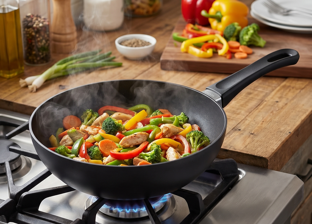 Scanpan Classic Nonstick 9.5" Stir-Fry Pan