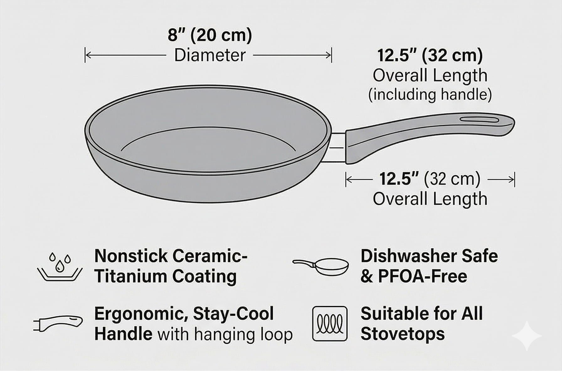 Scanpan Classic 8" Nonstick Fry Pan