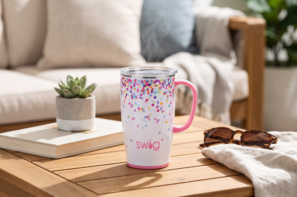 Confetti Travel Mug 18oz