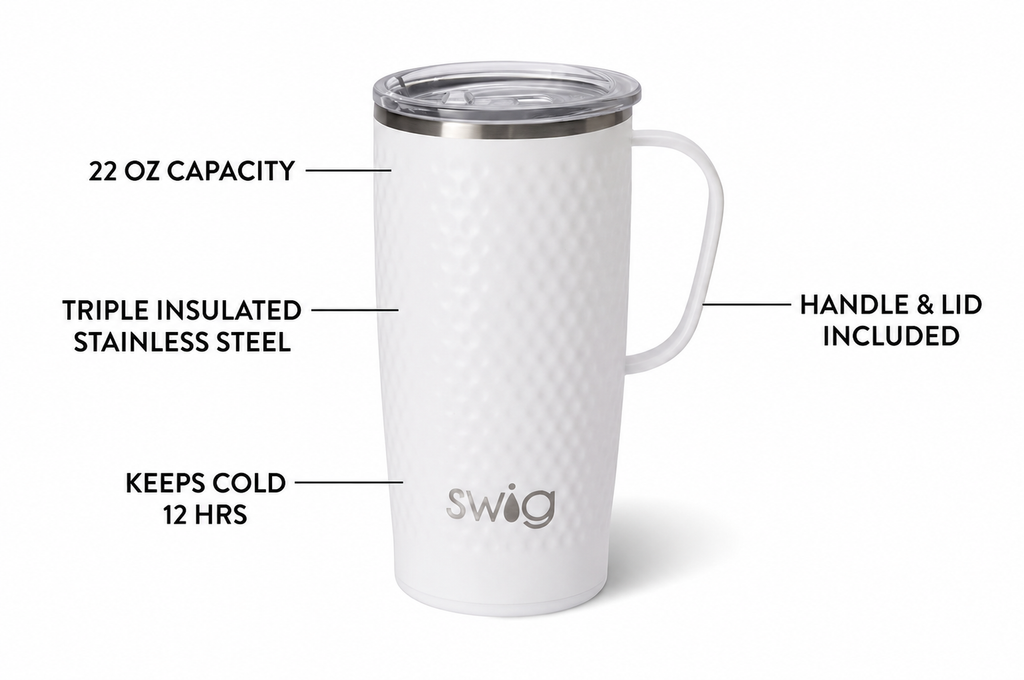 Golf Ball Travel Mug 22oz