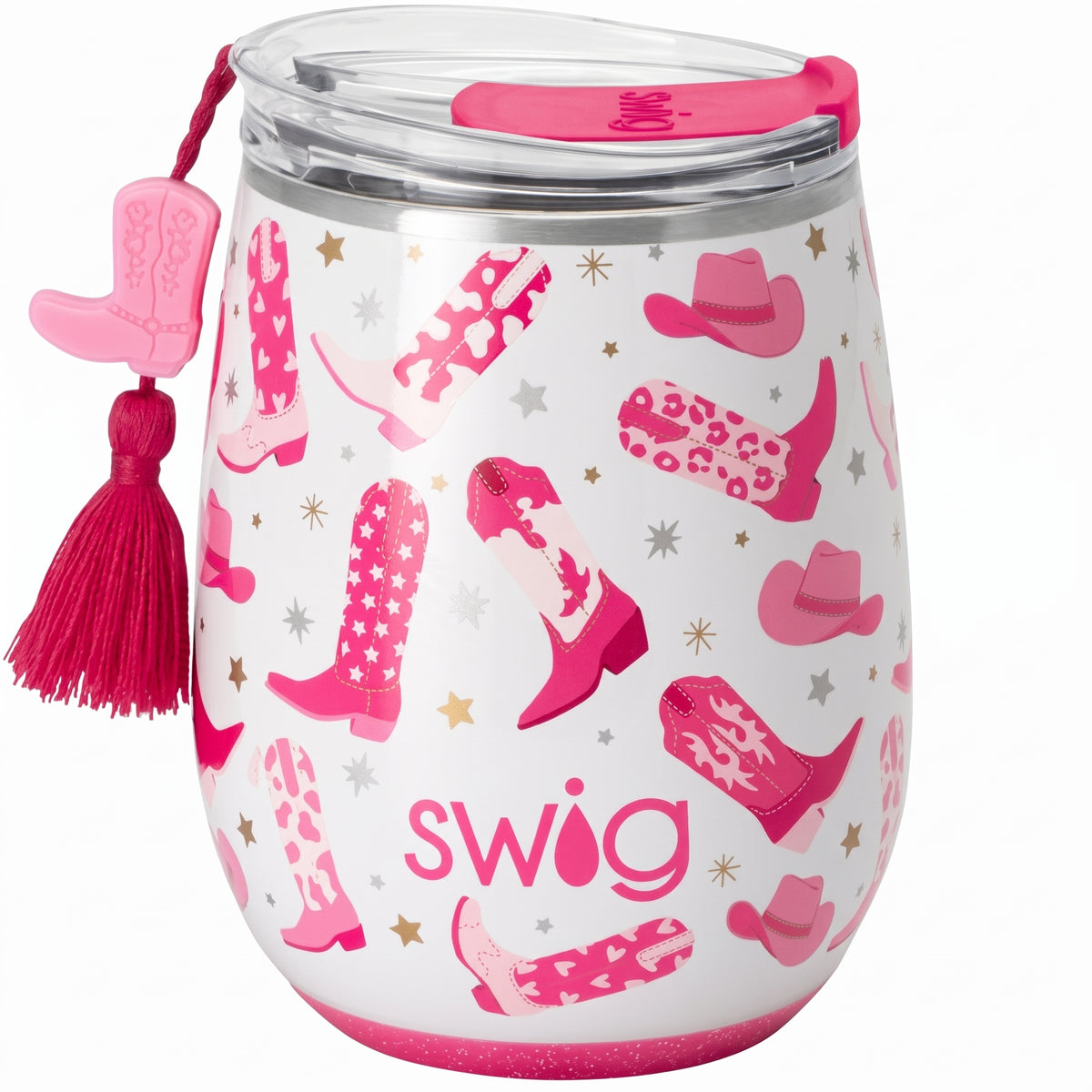 Let's Go Girls Stemless Wine Cup 14oz