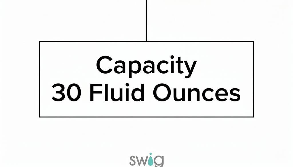 Swig Life 30oz Mega Mug, 30 oz Tumbler with Handle and Straw, Cup Holder Friendly, Dishwasher Safe, Extra Large Insulated Tumbler, Stainless Steel Water Bottle (Caliente)