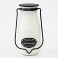 Milkhouse Candle Company Saltwater Mist Soy Candle - Citrus | Sea Breeze | Blonde Woods Scented -14 oz Milkbottle with Lid, 90+ Hour Burn Time, Made in the USA