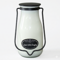 Milkhouse Candle Company Brown Butter Pumpkin Soy Candle - Pumpkin Puree | Toasted Spices | Vanilla Cream Scented - 14 oz Milkbottle with Lid, 90+ Hour Burn Time, Made in the USA