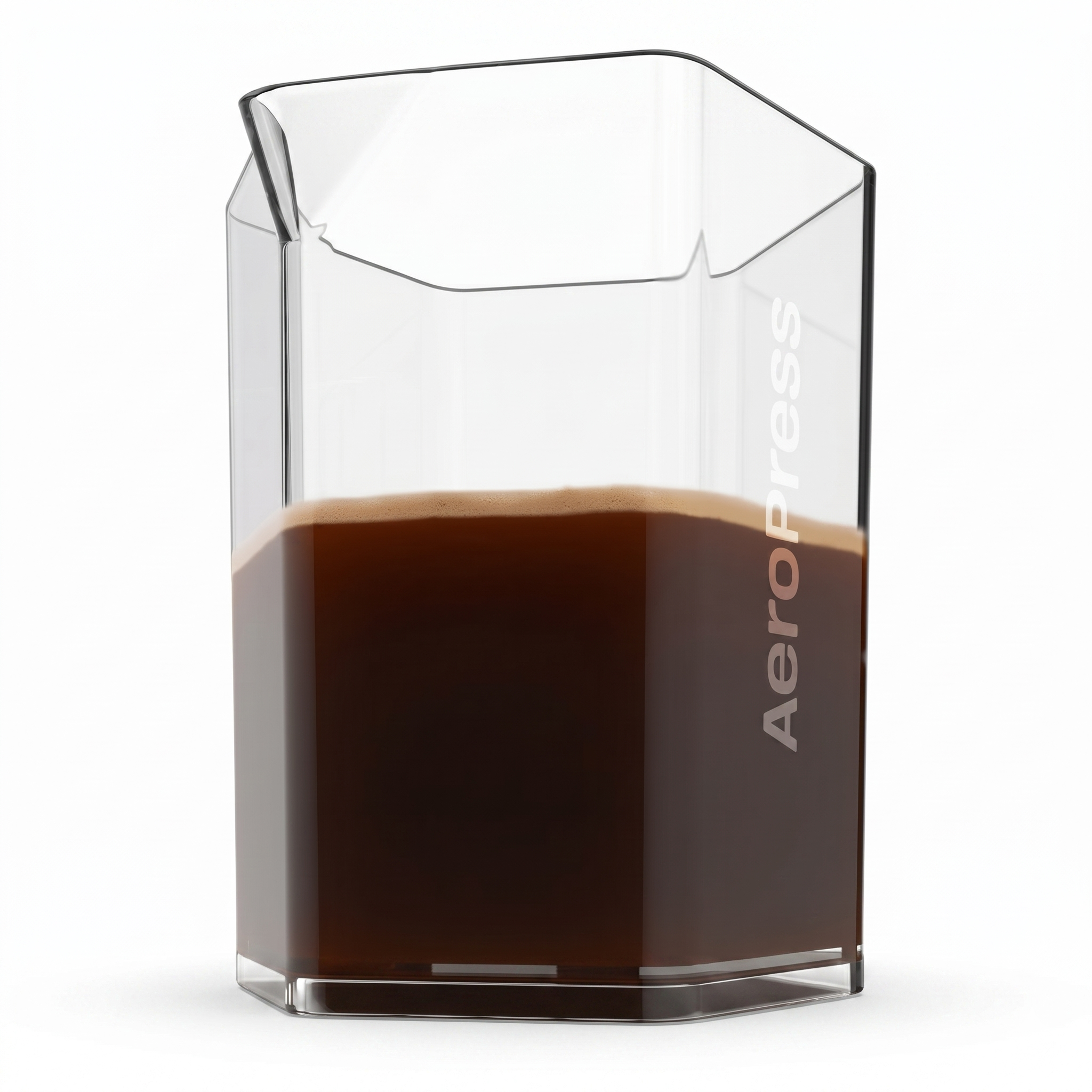 AeroPress Coffee Maker Carafe, 20 oz (600 ml) Capacity, Shatterproof Pour Over Coffee Carafe, Ideal for Original, Clear, and XL Presses, Compact and Travel-Friendly Design, Made in USA