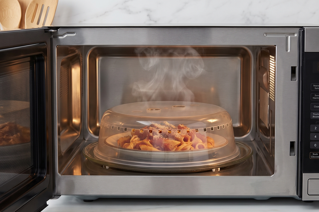 Chef Craft Classic Microwave Cover, 10 inches in diameter, Clear
