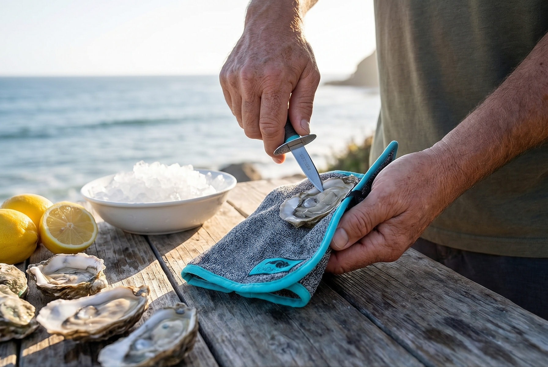 Put 'Em Back Cut-proof Shucking Cloth