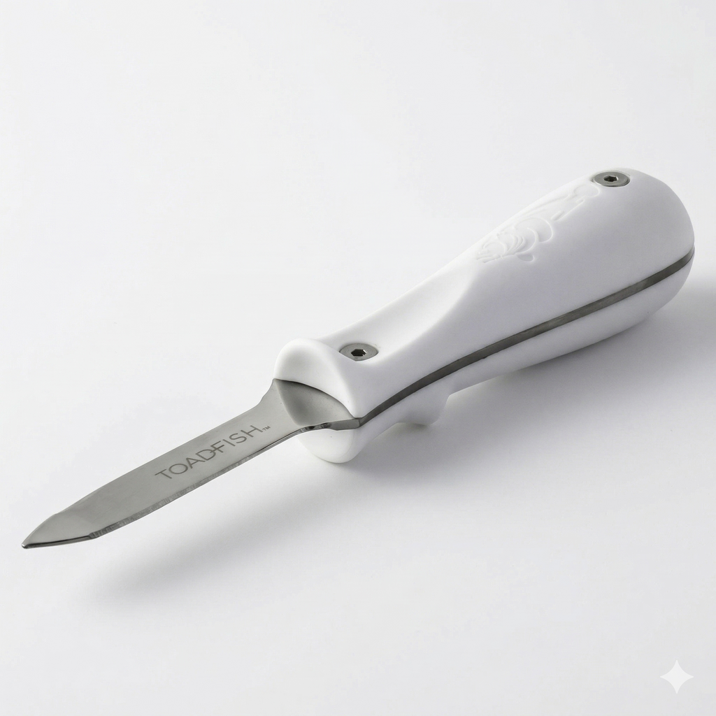 Toadfish Oyster Shucking Knife - Oyster Shucker Opener Tool - Professional Edition