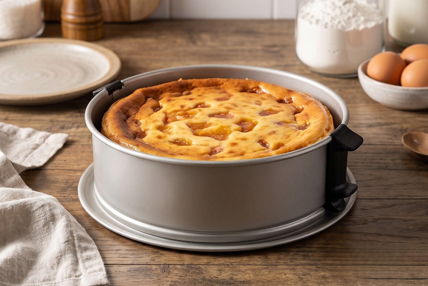 USA Pan Global Leak-Proof Classic Nonstick Springform Pan, 9-Inch