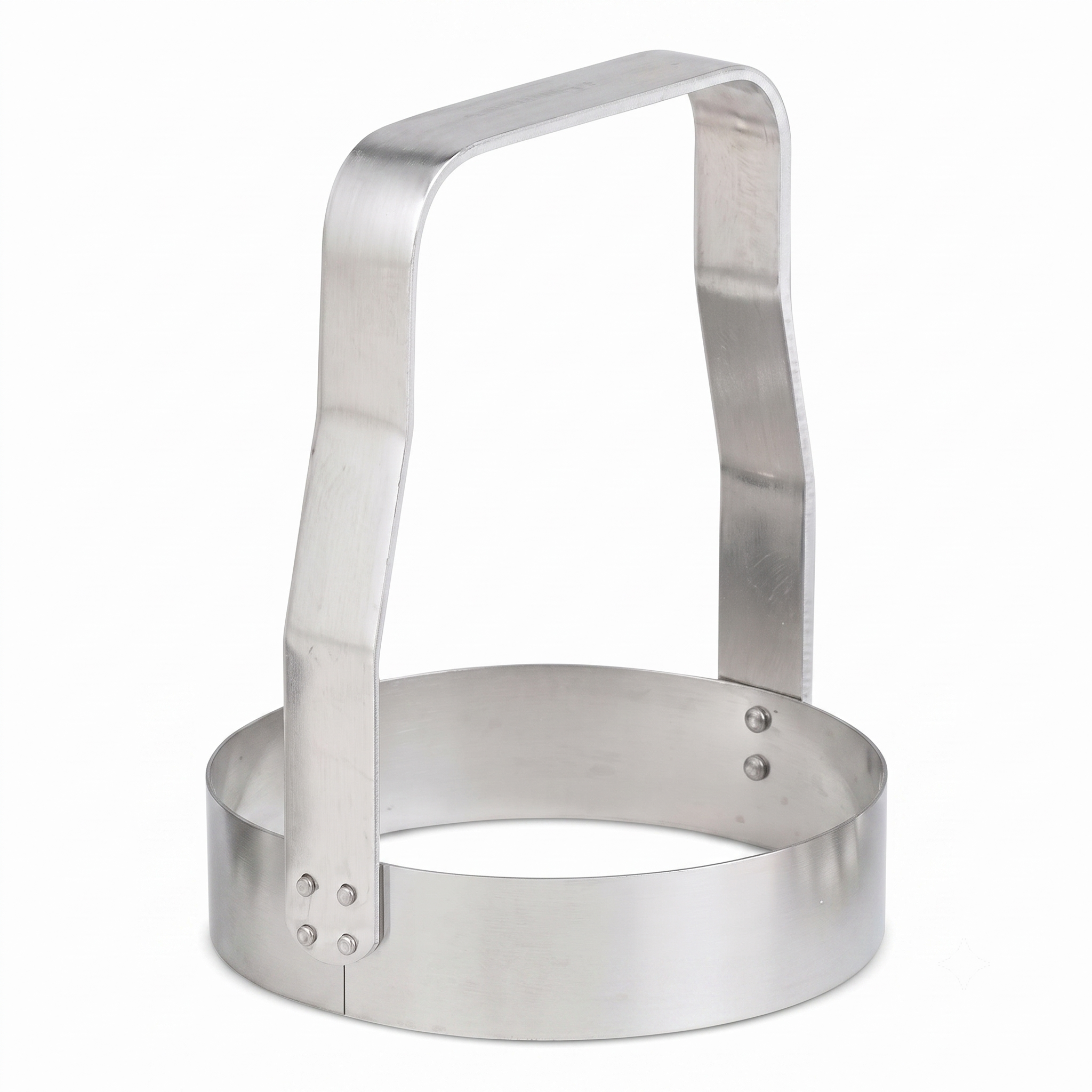 Kwik-kut Kwik Kut Plain Edge Manual Food Chopper, Stainless Steel Blade, 2.875-Inch Diameter x 3-Inches Tall, Made in The USA, A, Silver